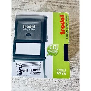 Trodat Printy 4926 Self-Inking Stamp State of Colorado Notary Public Blue Black
